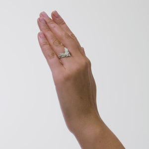 Medium Blurry Layers Ring