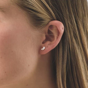Small Fragment Silicium Stud Earrings