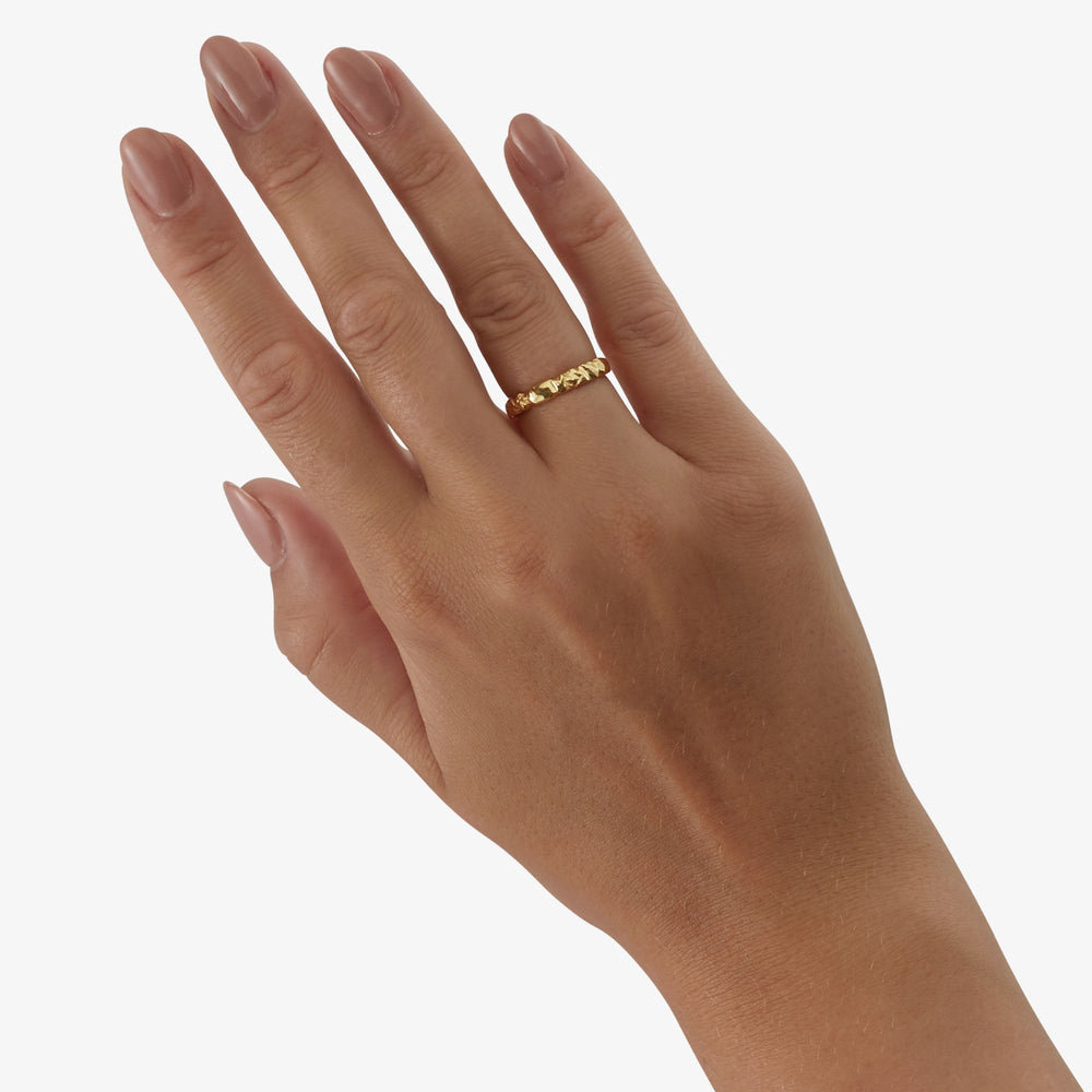 Liten Looped Silicium Ring