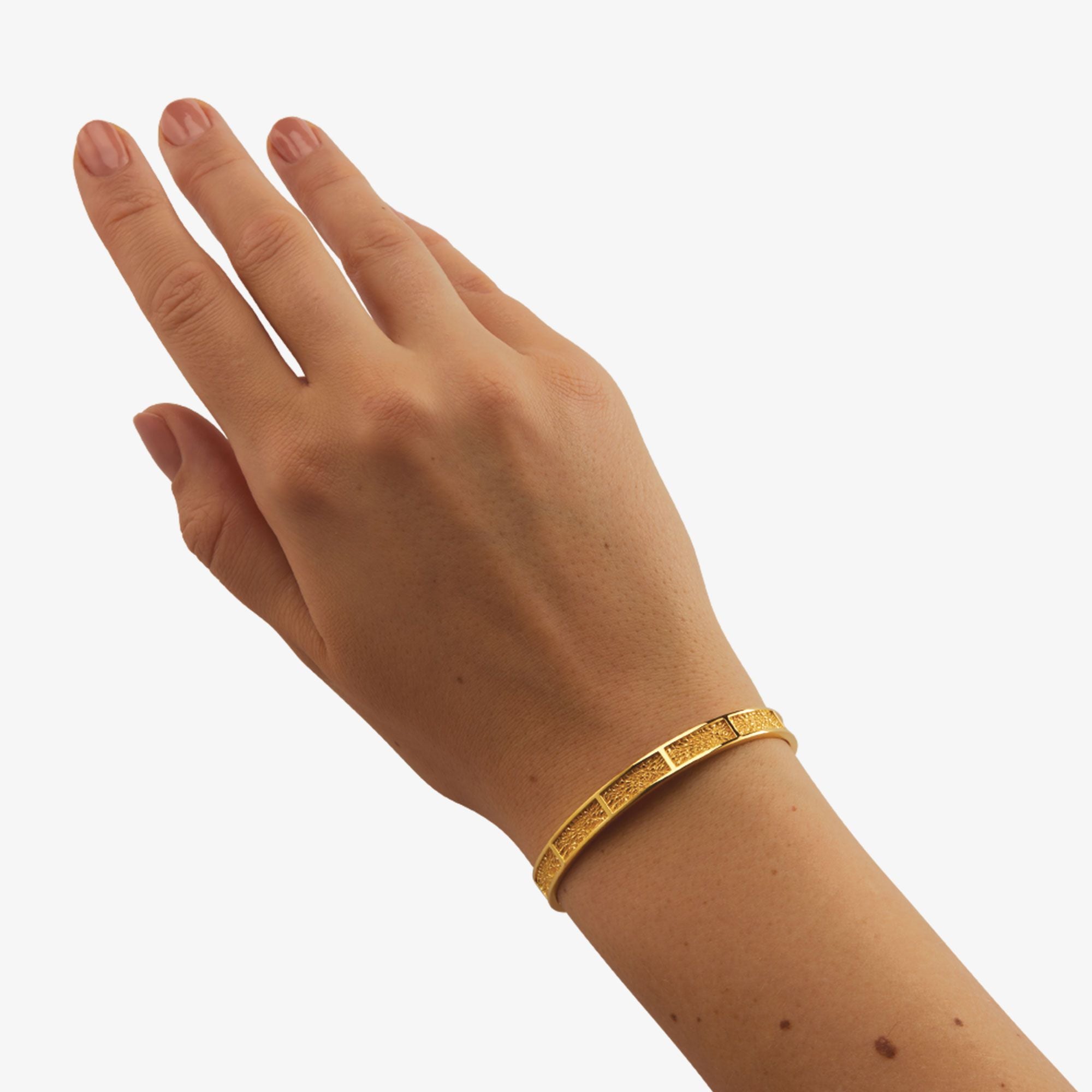 Medium Tekstur Bangle