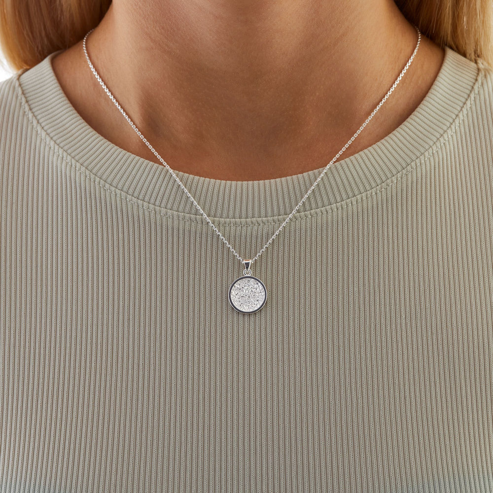 Round Tekstur Necklace