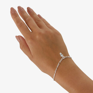 Silicium Figaro Armband