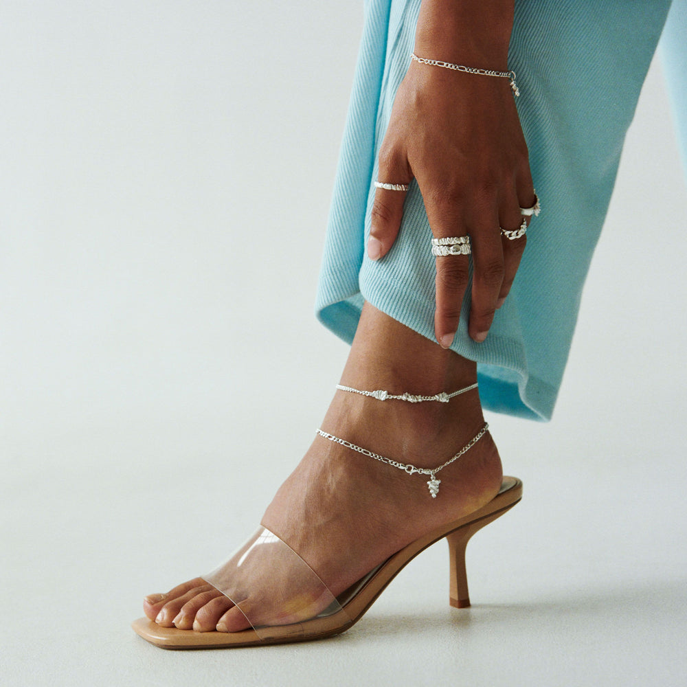 Silicium Panzer Anklet